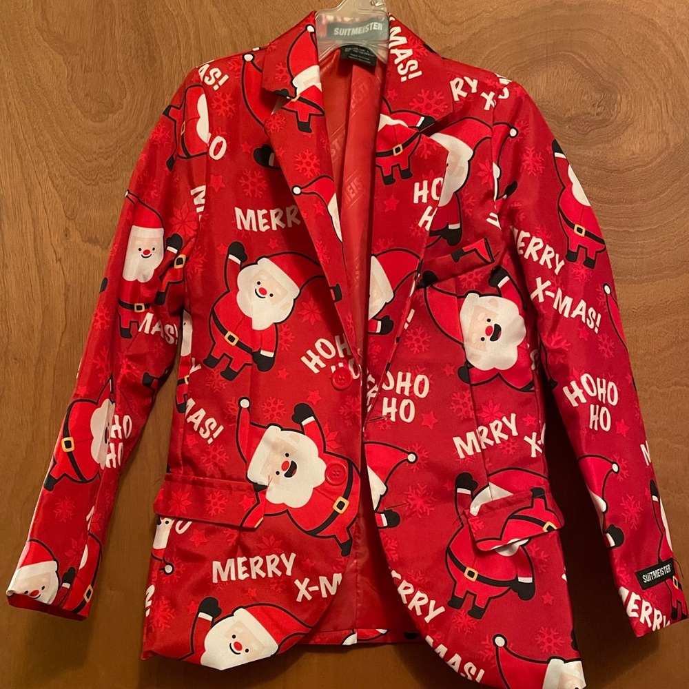 Santa suit jacket size 8/10